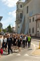 Przemarsz uczestników Jubileuszu Szkoły
